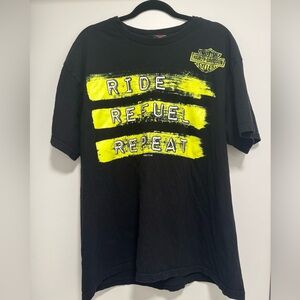 Harley-Davidson 2017 Black Neon T-Shirt